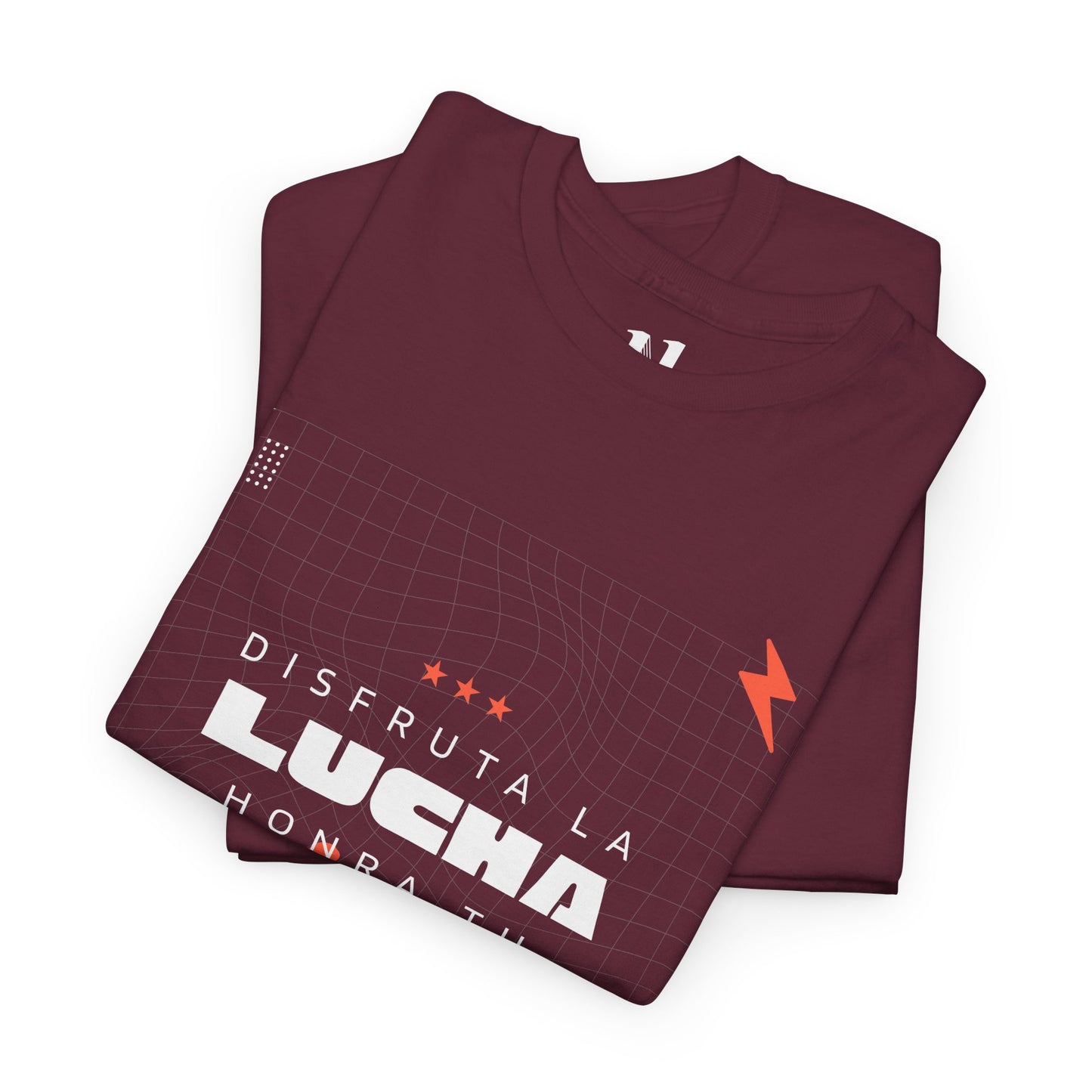Disfruta la lucha, honra tu esfuerzo - Empowering Unisex Heavy Cotton Tee, Motivational Shirt, Everyday Inspiration, Celebratory Apparel
