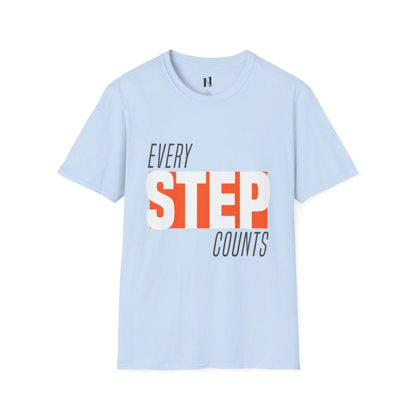 Every Step Counts, Motivational Gift, Fitness Gear, Unisex Apparel, Everyday Wear