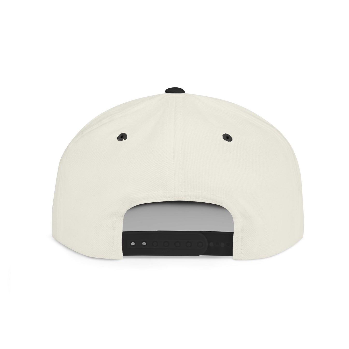 CEREN11 - Gorra bordada plana - Flat Bill Snapback Hat, Stylish White Cap with Letter Design, Gifts, Fashion Lovers