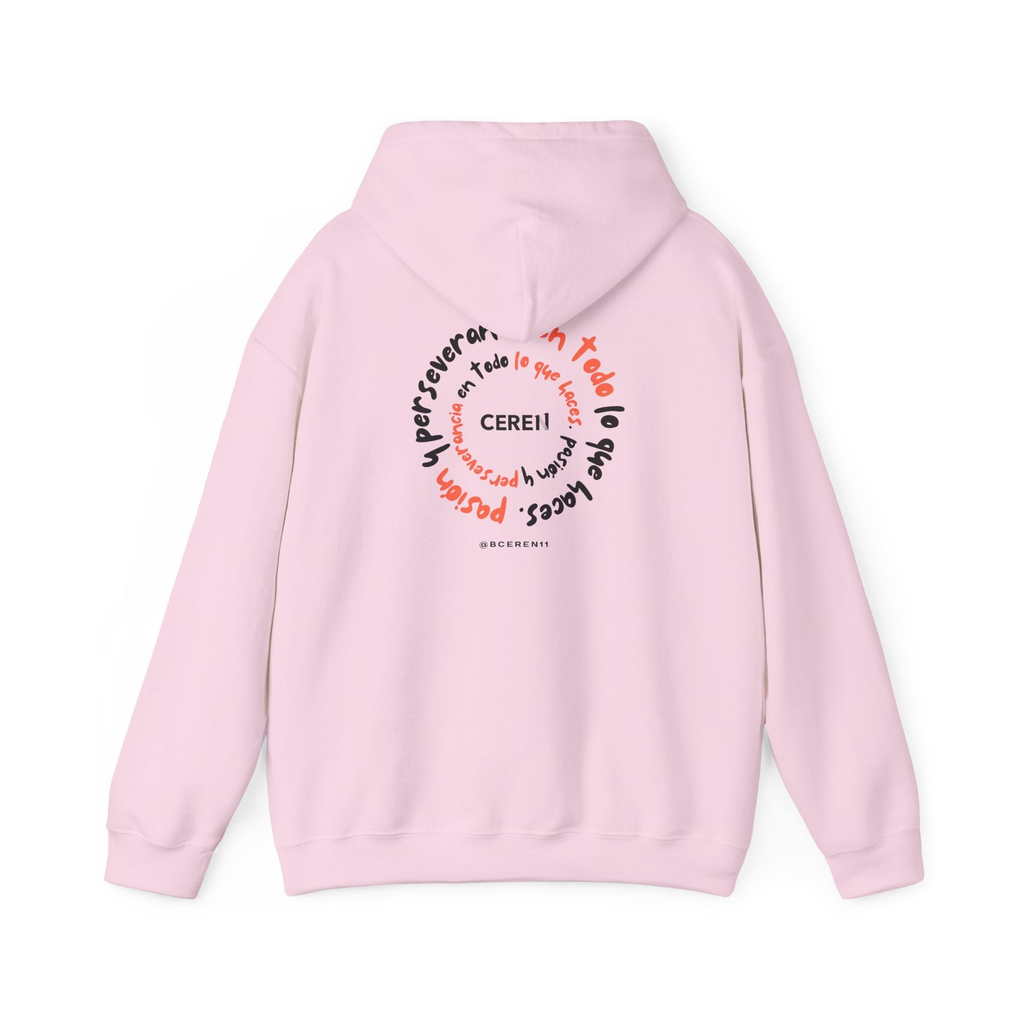 Ceren - Con pasión y disciplina - Motivational Hoodie - Unisex Heavy Blend Sweatshirt, Casual Wear, Inspirational Apparel