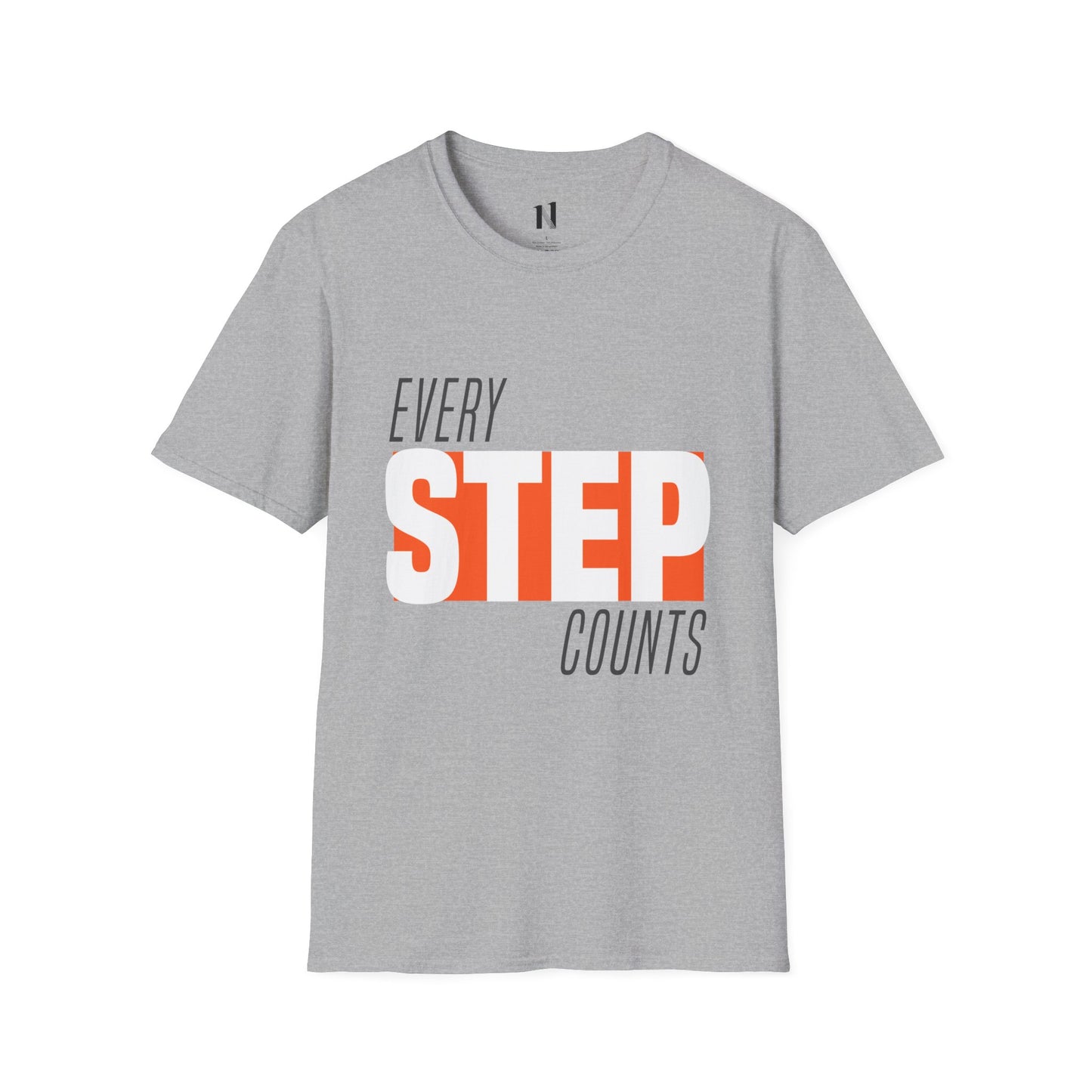 Every Step Counts, Motivational Gift, Fitness Gear, Unisex Apparel, Everyday Wear