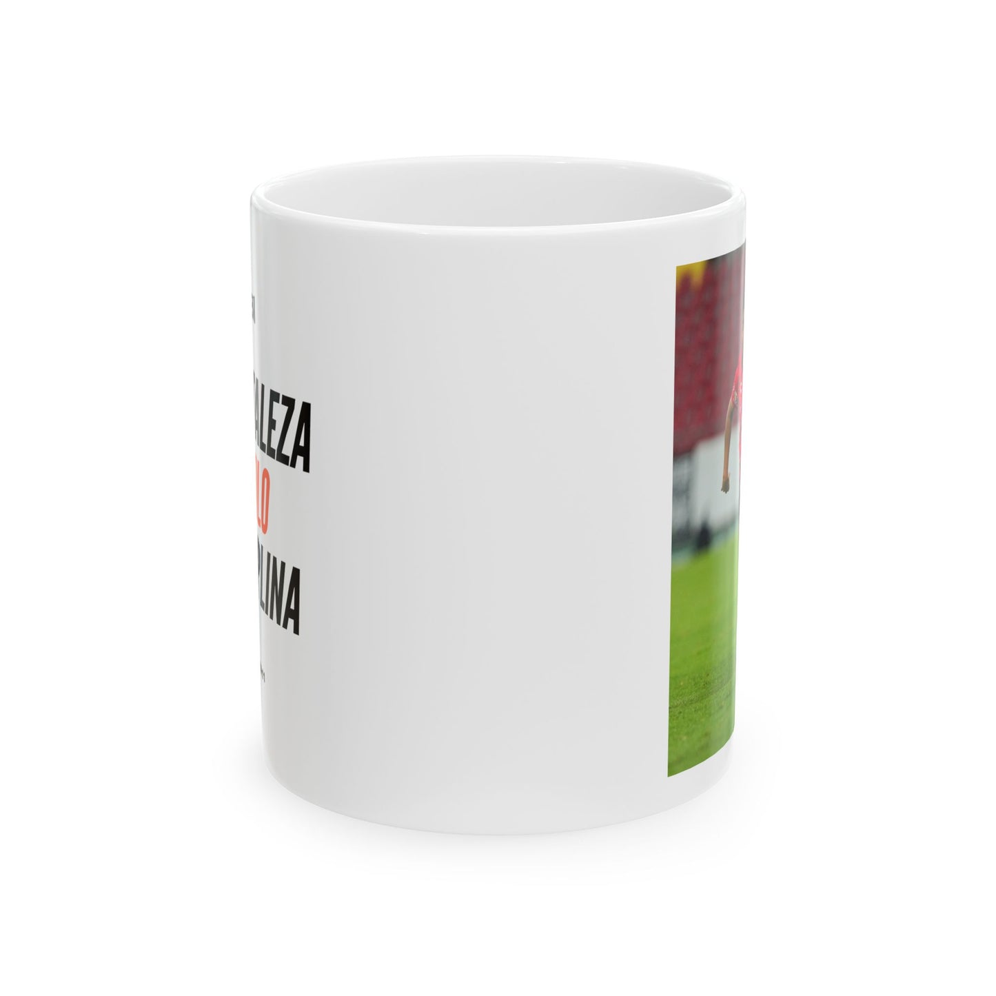 Fortaleza - CEREN11 - Ceramic Mug with Playful Design, Funny Coffee Cup, Sports Fan Mug, Gift for Him, Home Office Decor, Unique Kitchenware