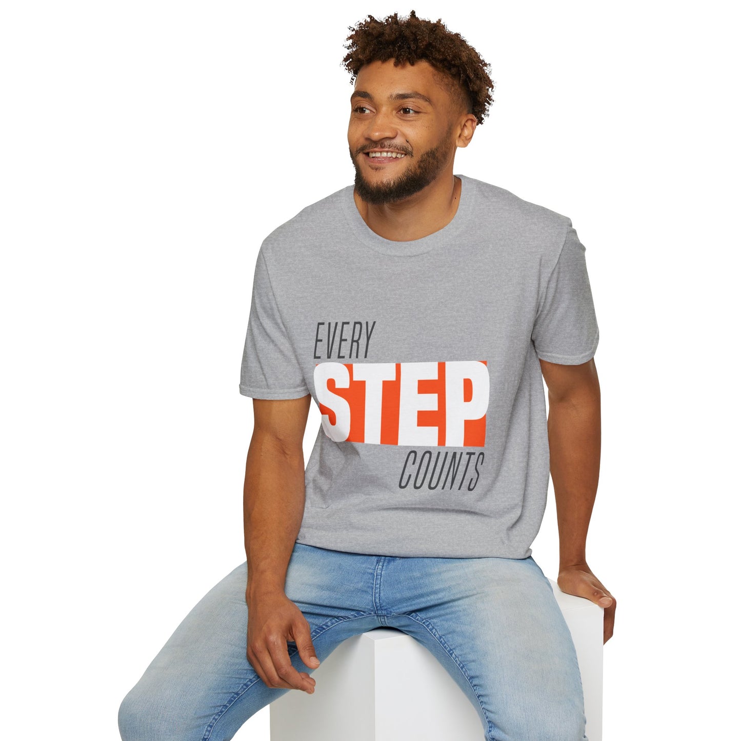 Every Step Counts, Motivational Gift, Fitness Gear, Unisex Apparel, Everyday Wear
