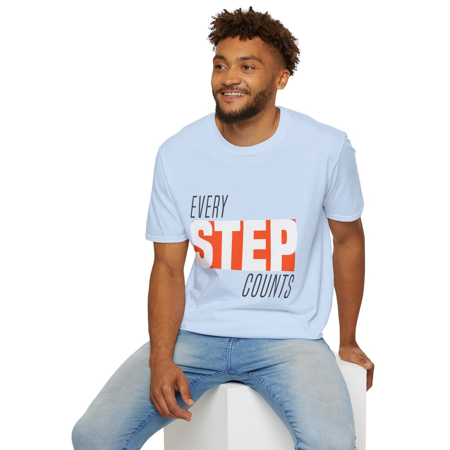 Every Step Counts, Motivational Gift, Fitness Gear, Unisex Apparel, Everyday Wear