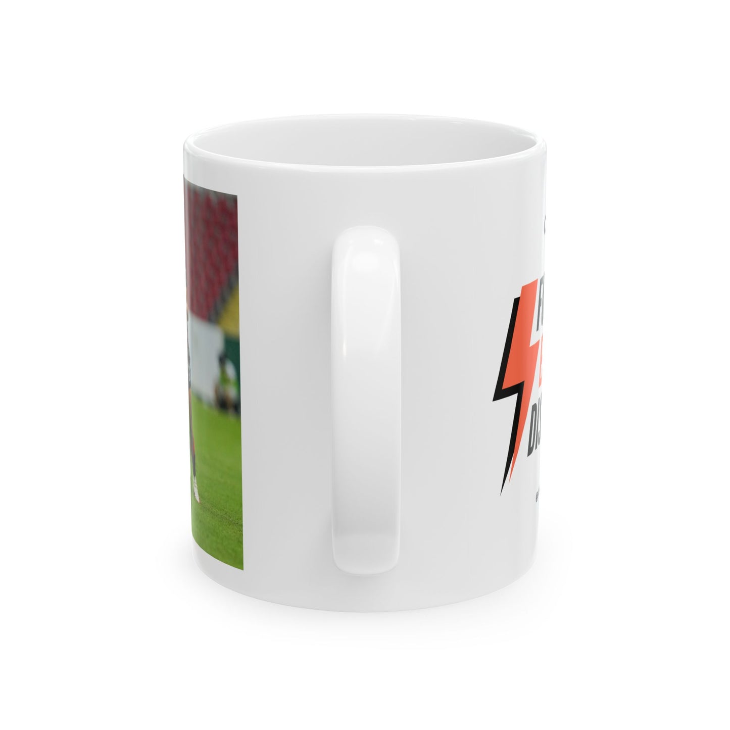 Fortaleza - CEREN11 - Ceramic Mug with Playful Design, Funny Coffee Cup, Sports Fan Mug, Gift for Him, Home Office Decor, Unique Kitchenware