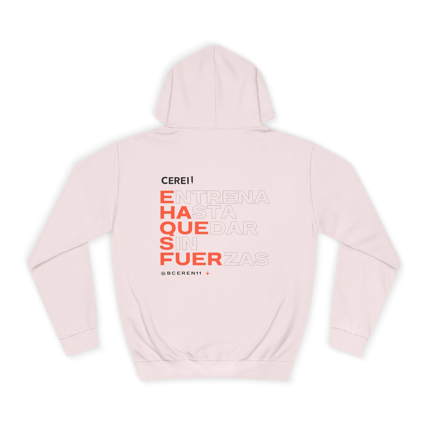 Entrena - Unisex College Hoodie - Trendy Streetwear