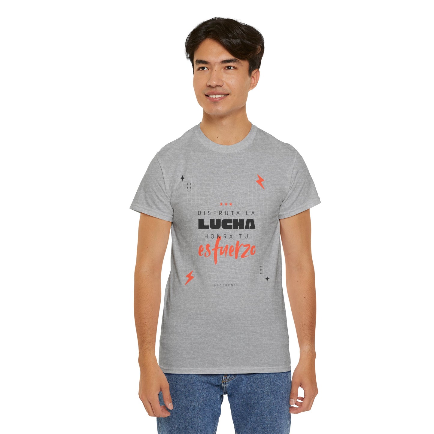 Disfruta la lucha - Motivational T-Shirt, Unisex Casual Wear, Gift for Fitness Enthusiasts