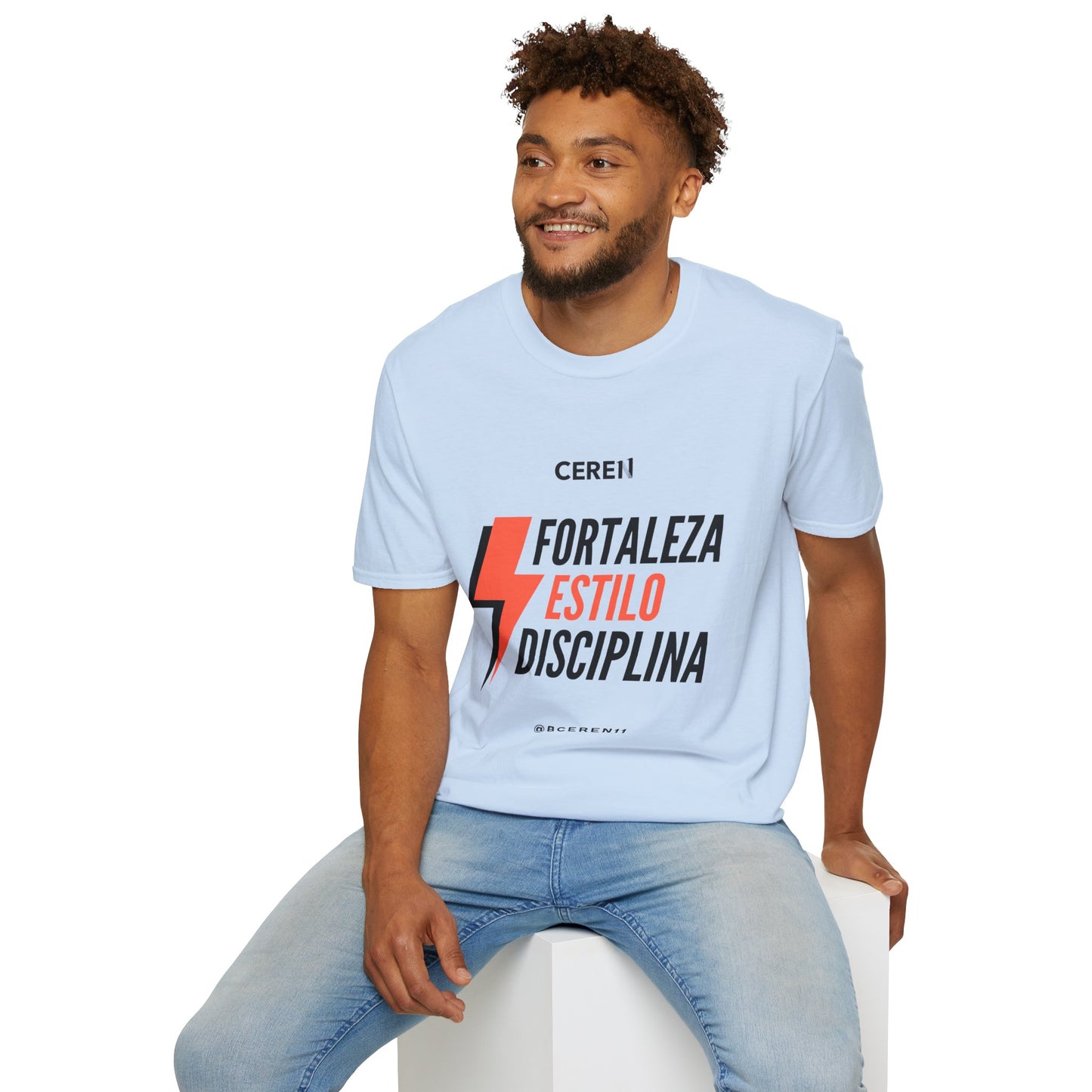 Fortaleza - T-Shirt - Unisex Softstyle Design, Motivation Shirt, Fitness Apparel