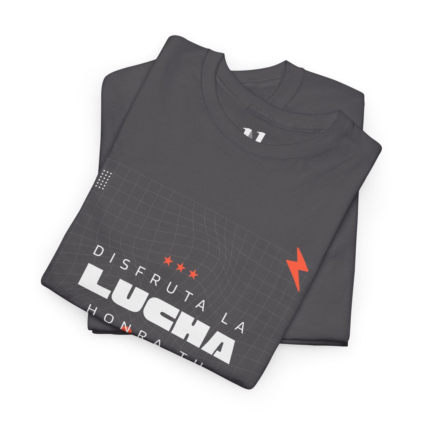 Disfruta la lucha, honra tu esfuerzo - Empowering Unisex Heavy Cotton Tee, Motivational Shirt, Everyday Inspiration, Celebratory Apparel