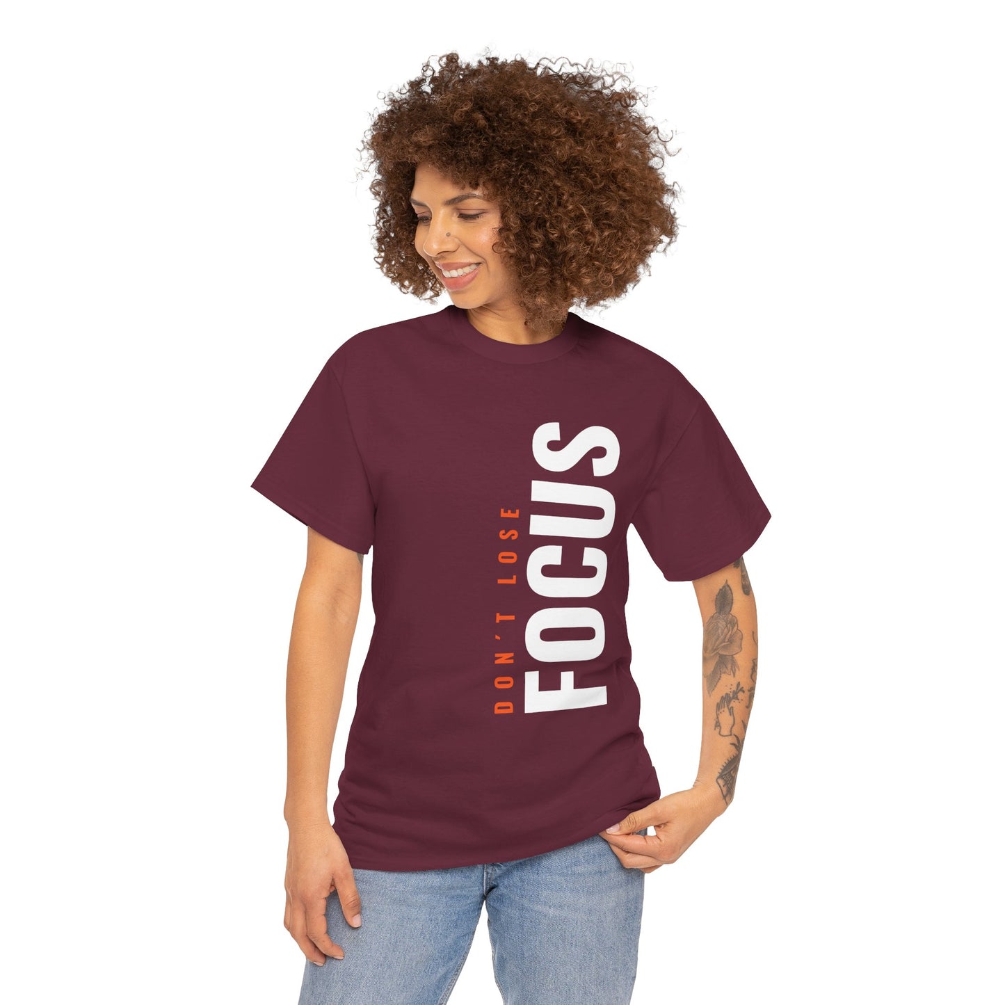 No pierdas el enfoque - Motivational T Shirt - Training Shirt