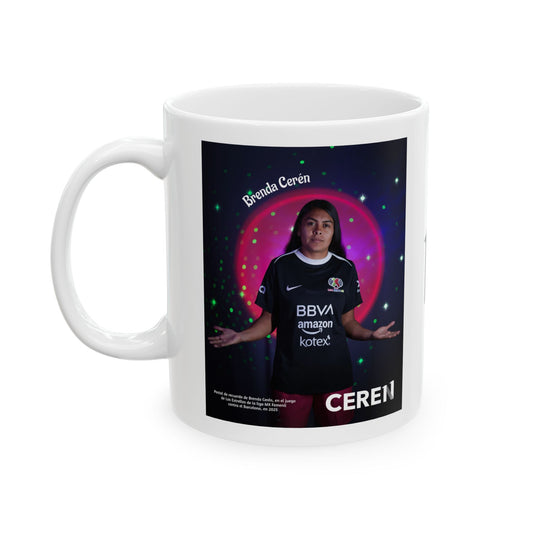 El Juego de las Estrellas MX - Cosmic Cat Ceramic Mug, 11oz, 15oz,  Cute Coffee Cup for Birthdays