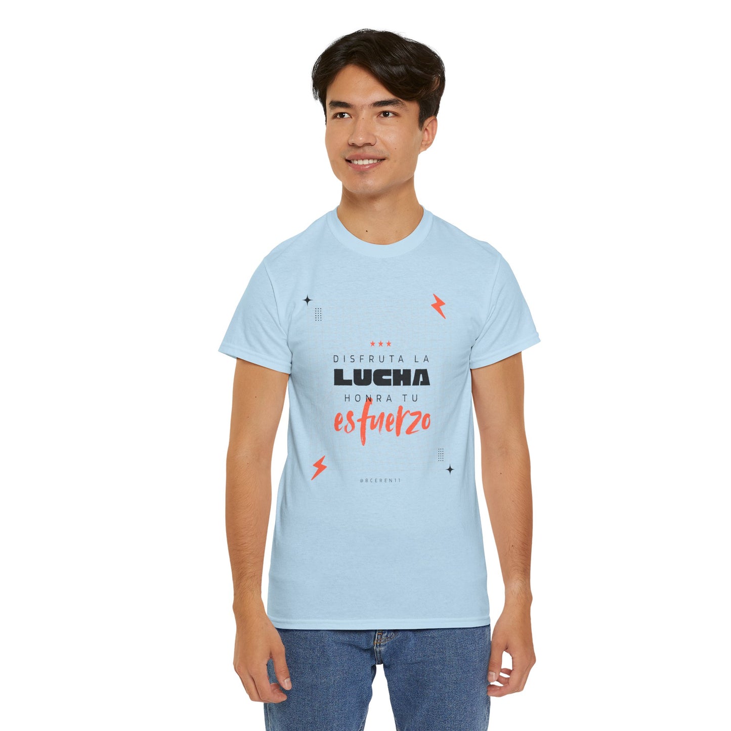 Disfruta la lucha - Motivational T-Shirt, Unisex Casual Wear, Gift for Fitness Enthusiasts