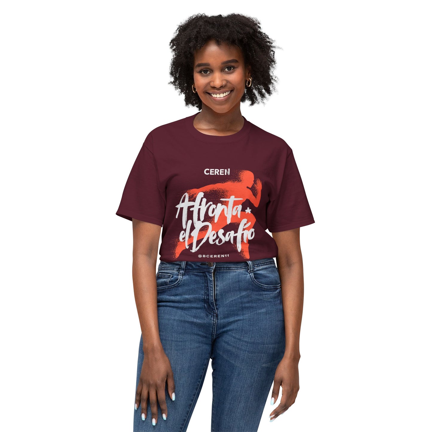 Afronta el desafío - CEREN11 - Unisex HD Cotton T-Shirt | Motivational Tee, Fitness Apparel, Gift for Athletes, Sportswear