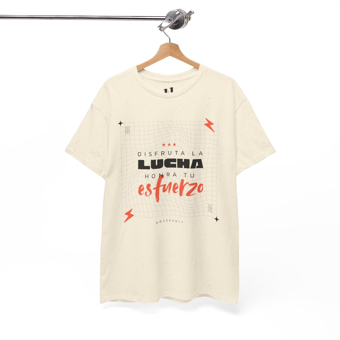 Disfruta la lucha - Motivational T-Shirt, Unisex Casual Wear, Gift for Fitness Enthusiasts