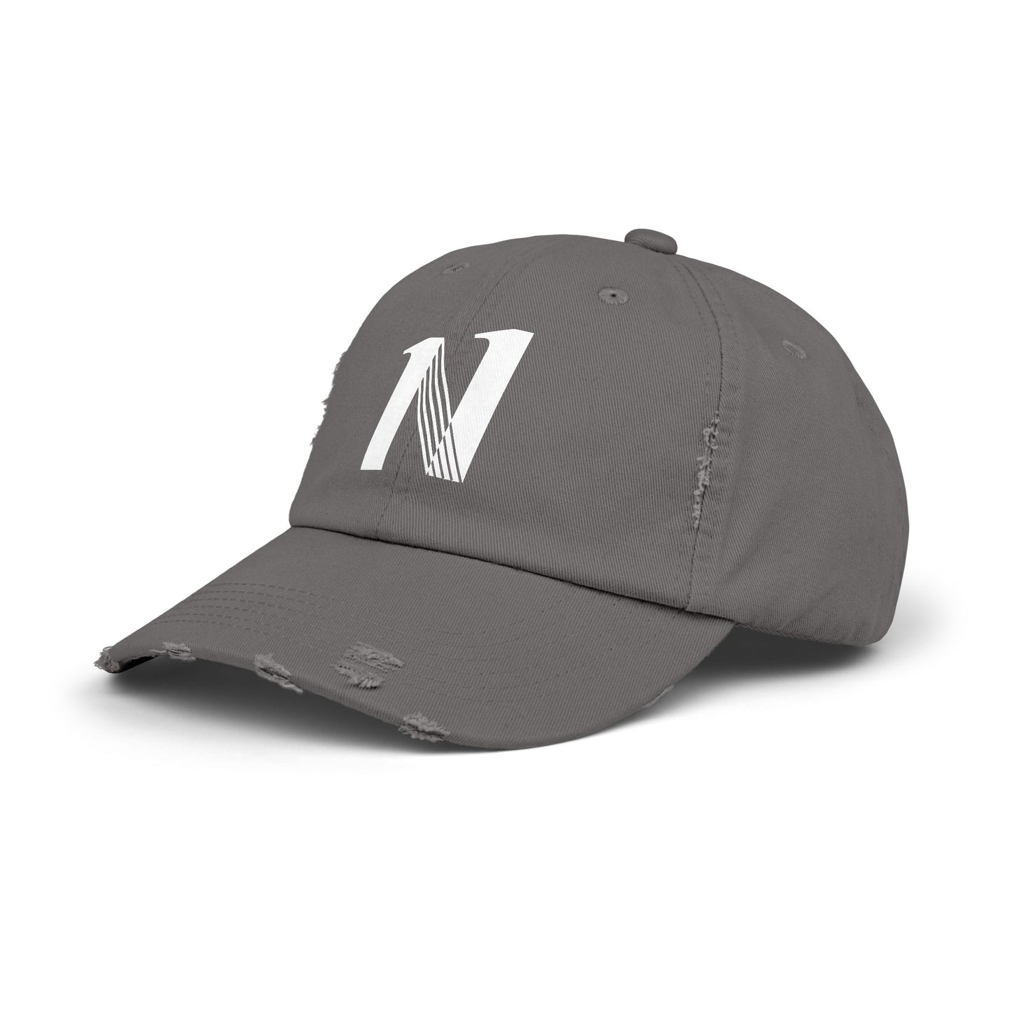 11 Gorra - Unisex Distressed Cap with Bold Lettering | Casual Accessory, Gift for Him/Her, Everyday Wear, Trendy Headwear