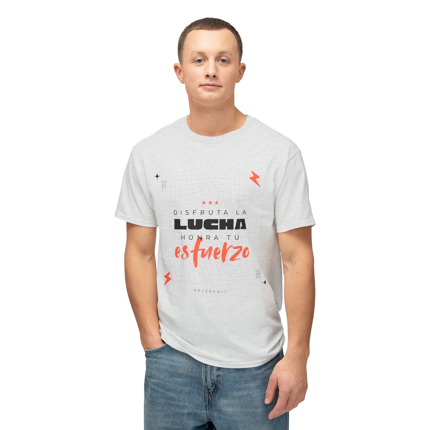 Disfruta la lucha - Unisex HD Cotton™ T-shirt, Motivational Apparel, Gift for Fitness Enthusiasts