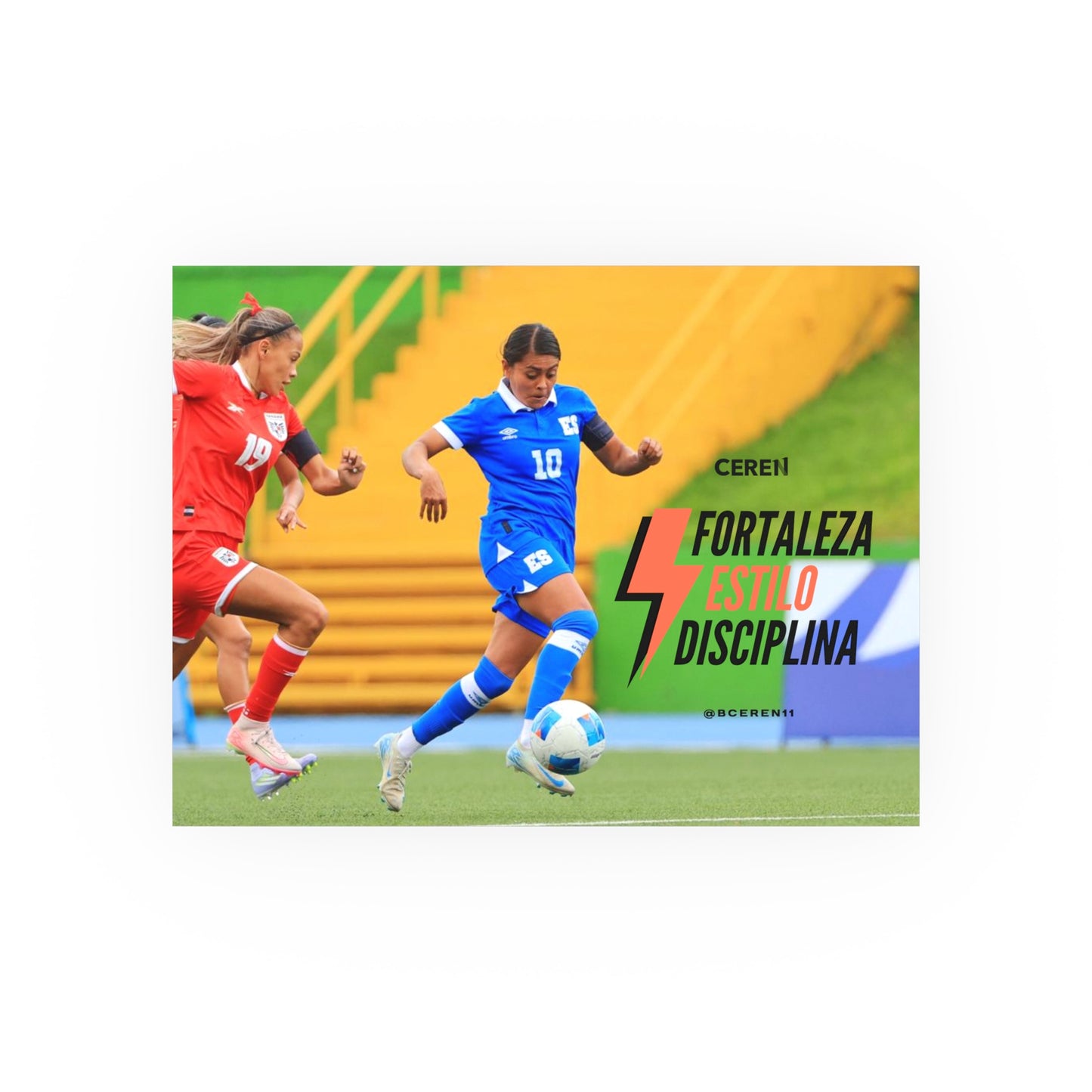 'Fortaleza, Estilo, Disciplina' - Motivational Sports Poster