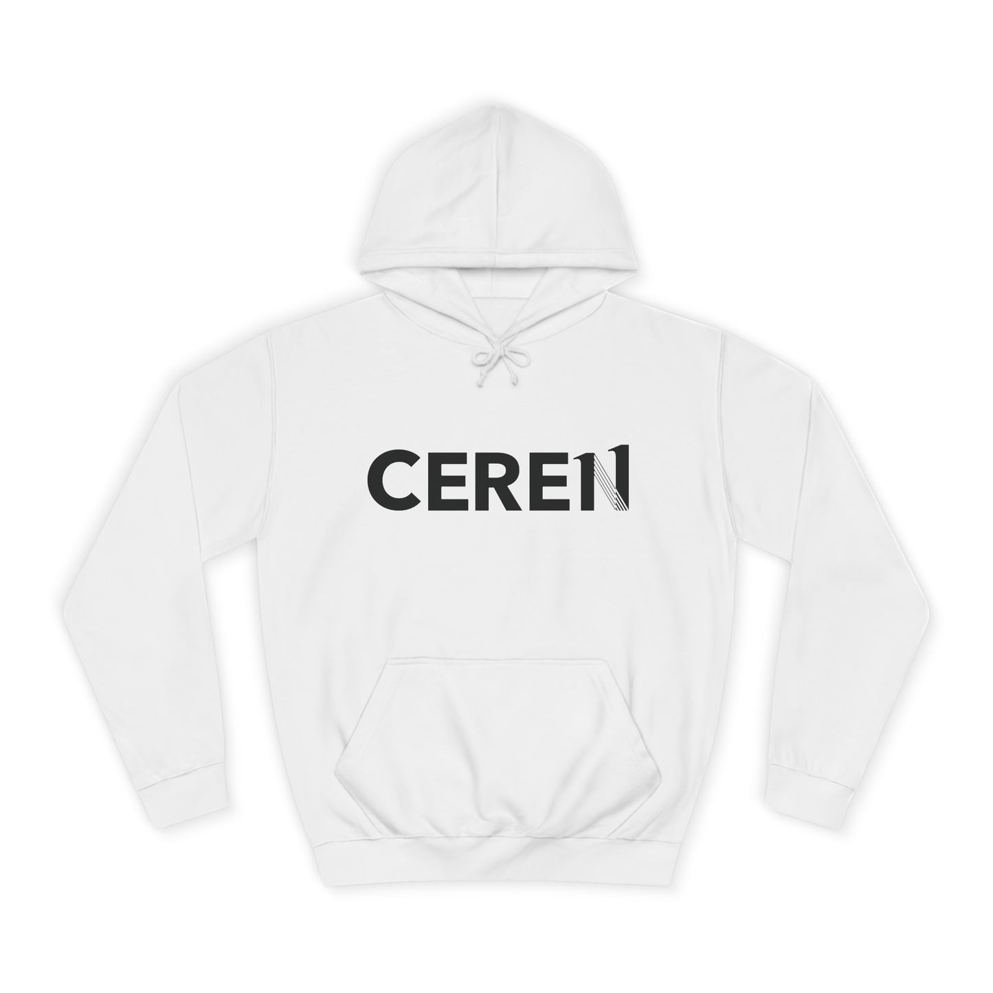 CERE11 - Unisex College Hoodie - Live With Happiness