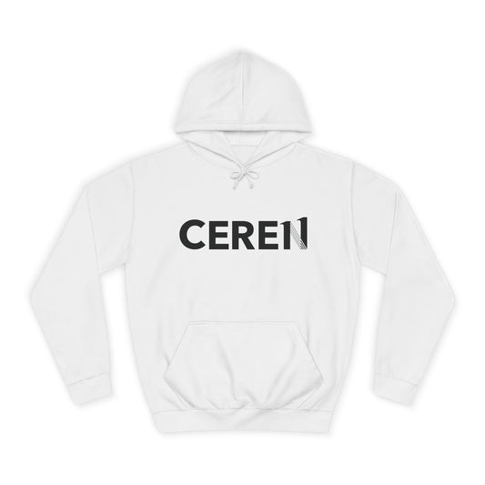 CERE11 - Unisex College Hoodie - Live With Happiness