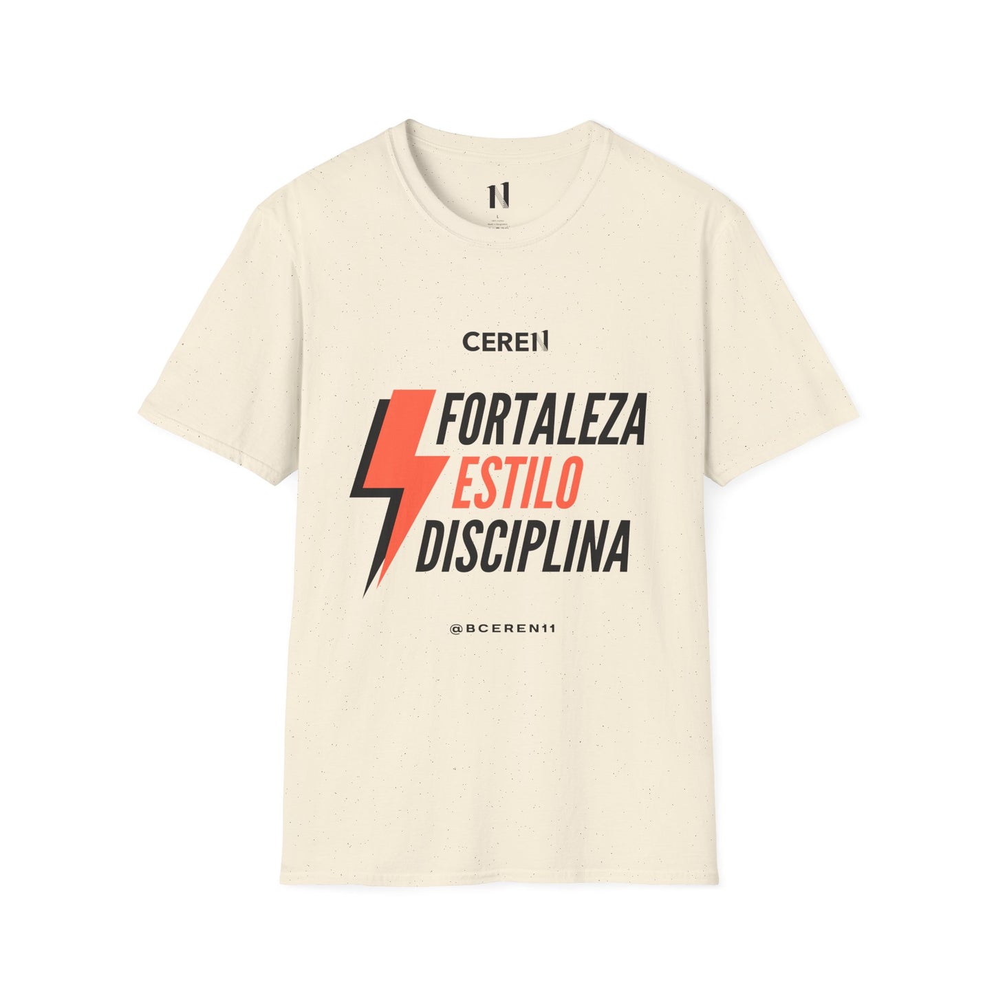 Fortaleza - T-Shirt - Unisex Softstyle Design, Motivation Shirt, Fitness Apparel