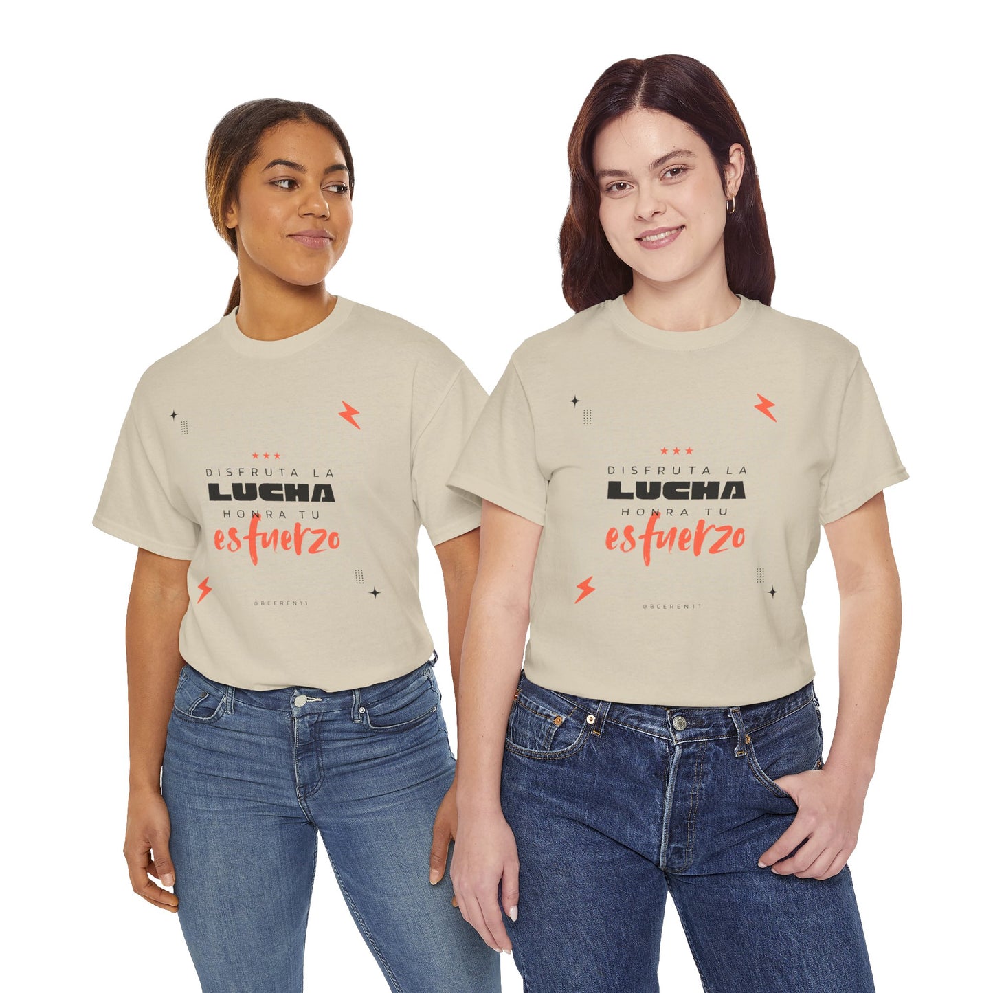 Disfruta la lucha - Motivational T-Shirt, Unisex Casual Wear, Gift for Fitness Enthusiasts
