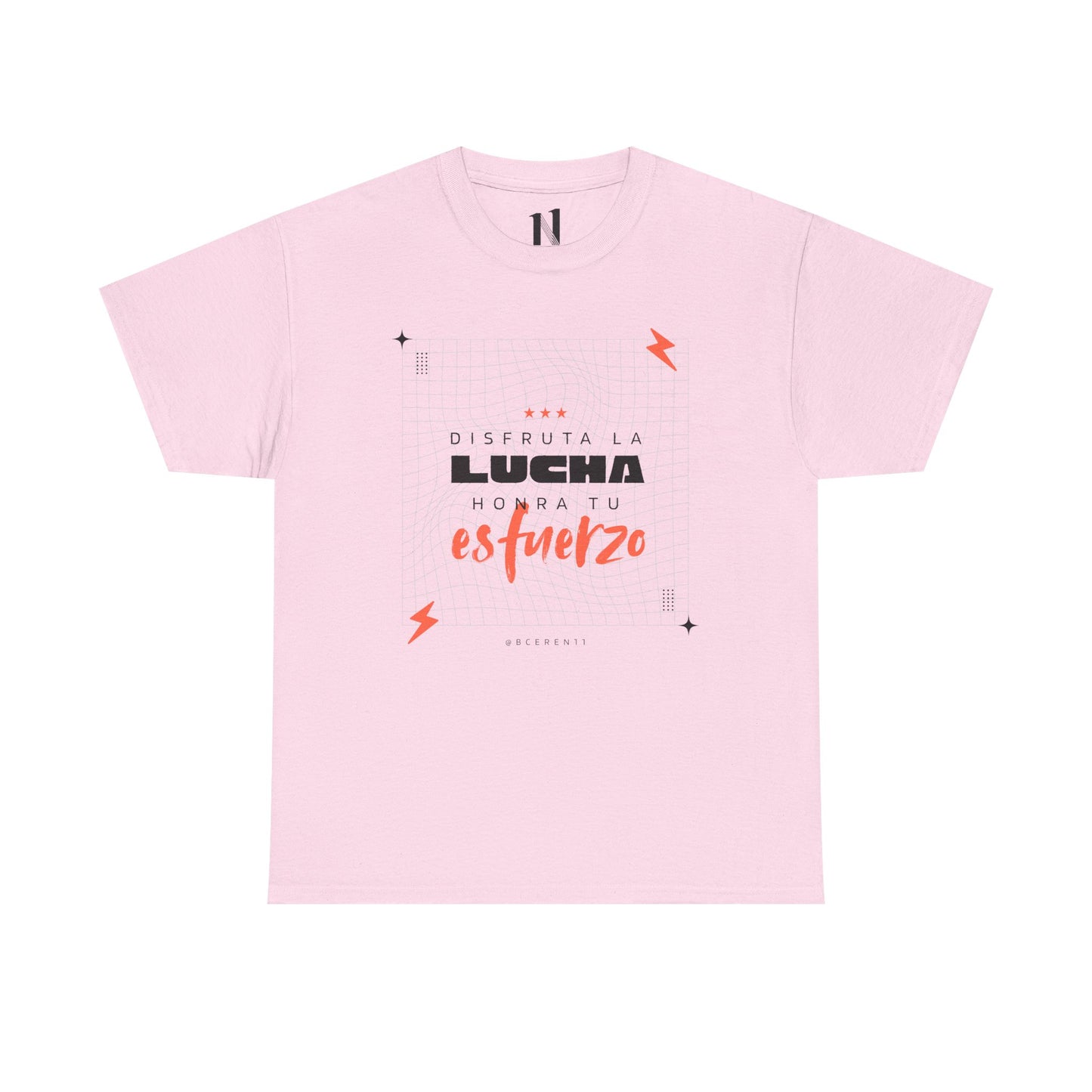 Disfruta la lucha - Motivational T-Shirt, Unisex Casual Wear, Gift for Fitness Enthusiasts