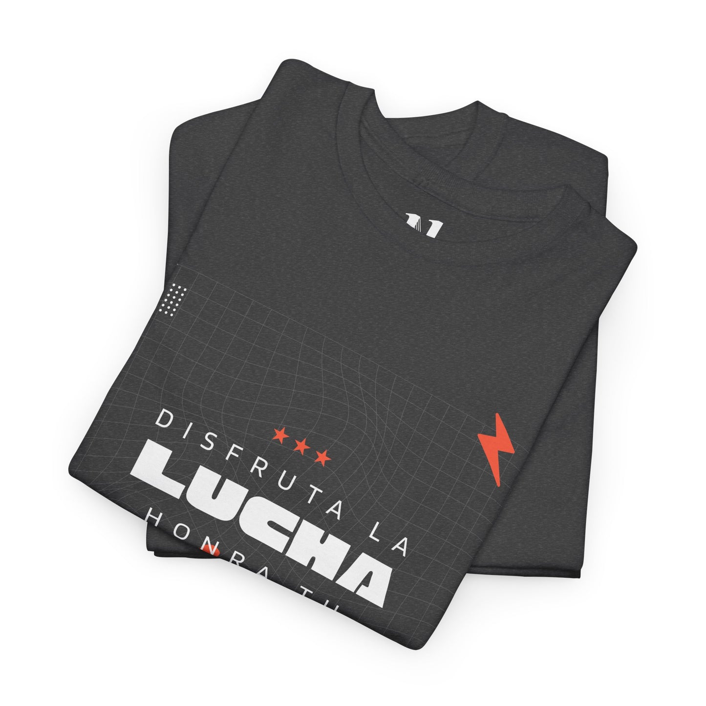 Disfruta la lucha, honra tu esfuerzo - Empowering Unisex Heavy Cotton Tee, Motivational Shirt, Everyday Inspiration, Celebratory Apparel