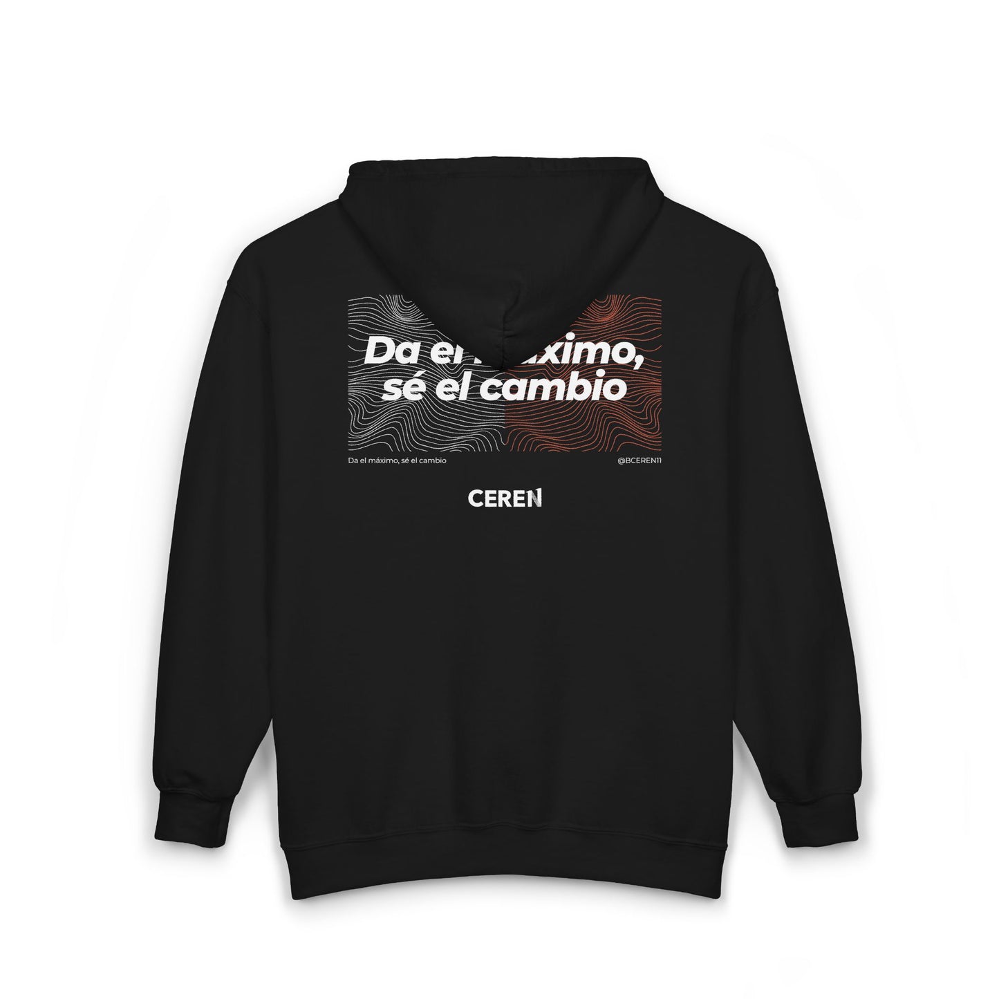 Da el máximo - Stylish Unisex Zip-Up Hoodie, Casual Wear, Perfect Gift for Friends