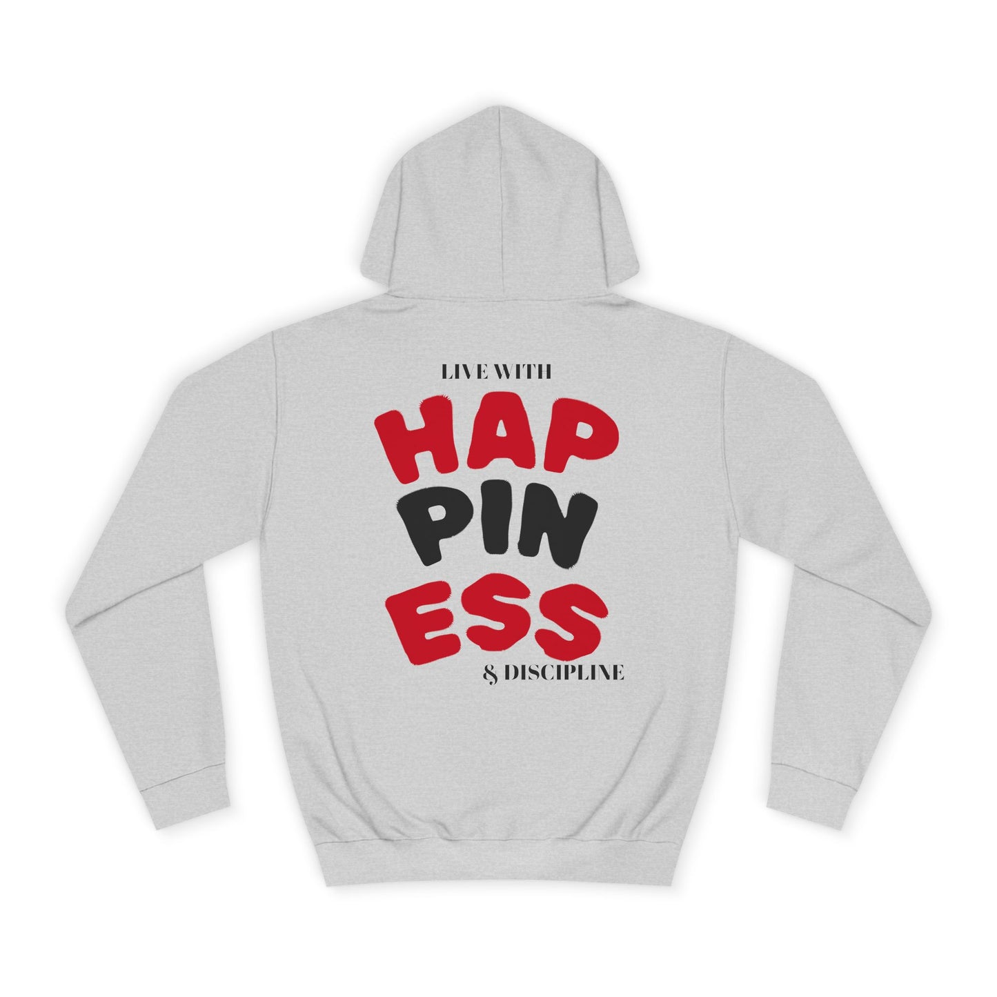 CERE11 - Unisex College Hoodie - Live With Happiness