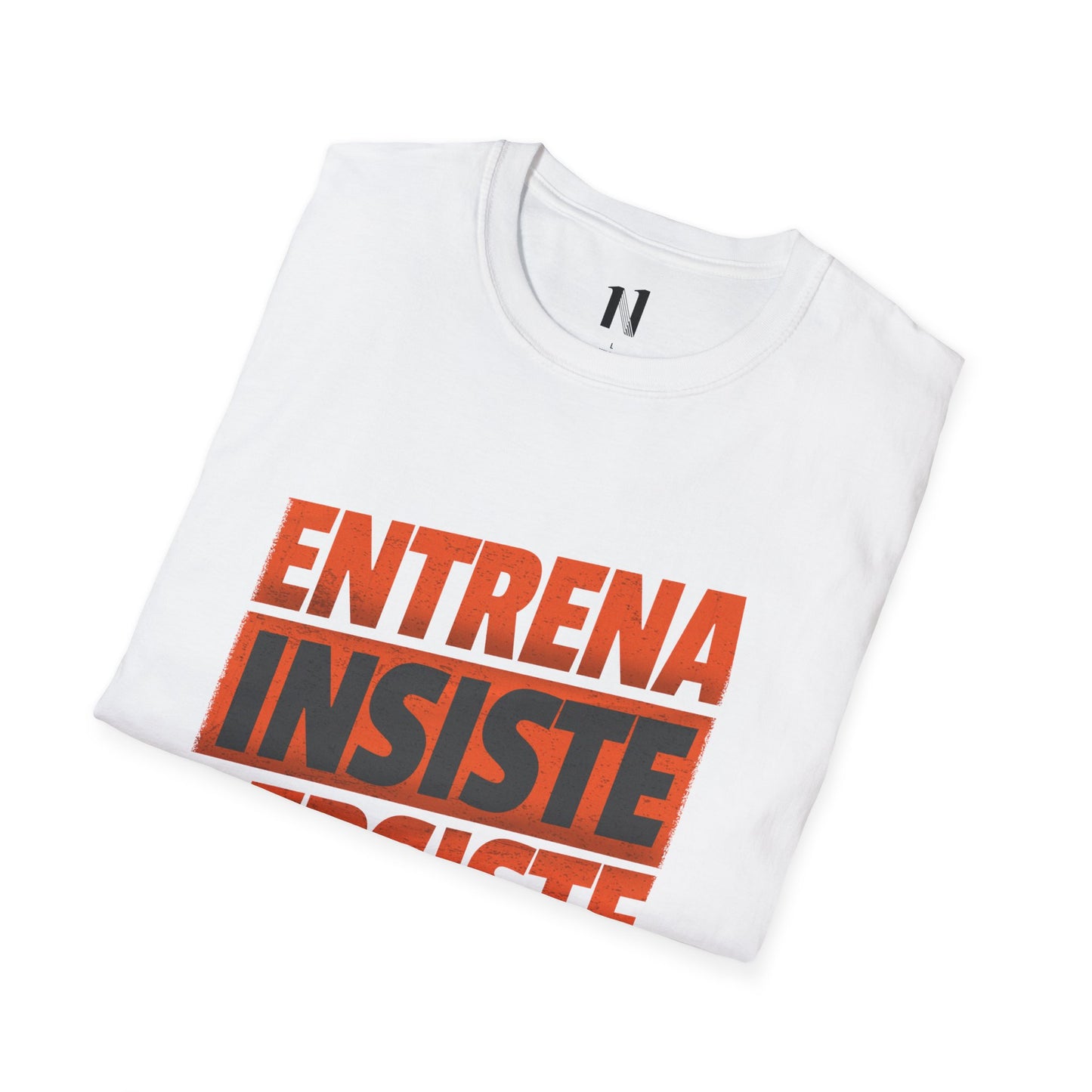 'Entrena - Resiste' - Inspirational Gift for Fitness Lovers, Gym Wear, Casual Style