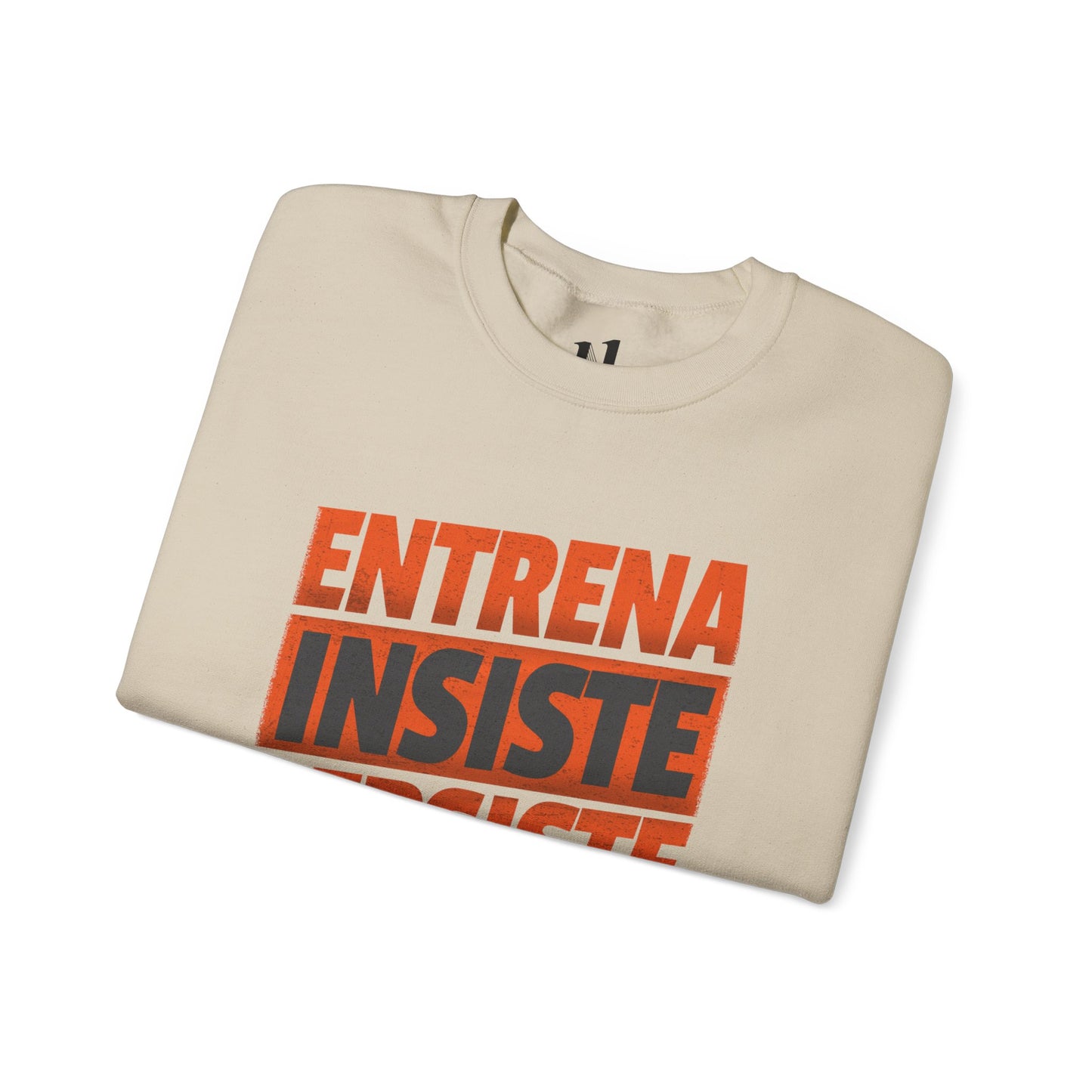 Entrena - Resiste - Motivational Crewneck Sweatshirt