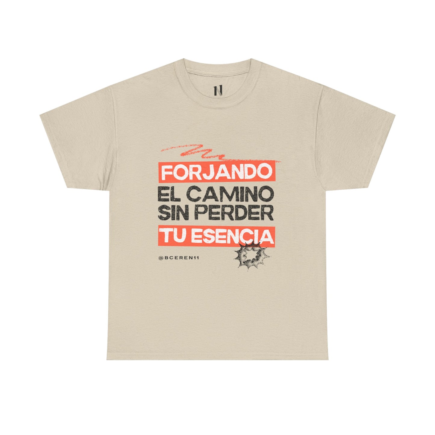 Esencia - Motivational Sports Tee - Spanish Inspirational Design
