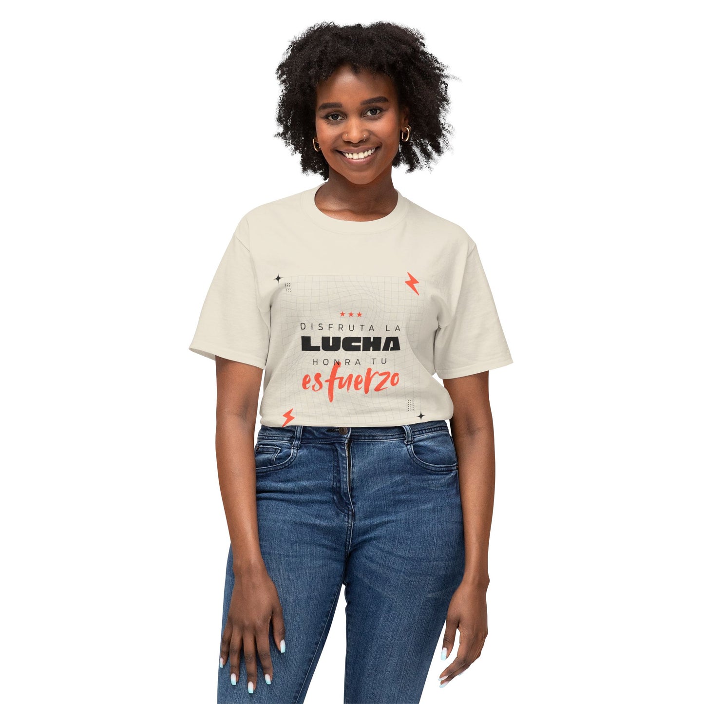 Disfruta la lucha - Unisex HD Cotton™ T-shirt, Motivational Apparel, Gift for Fitness Enthusiasts