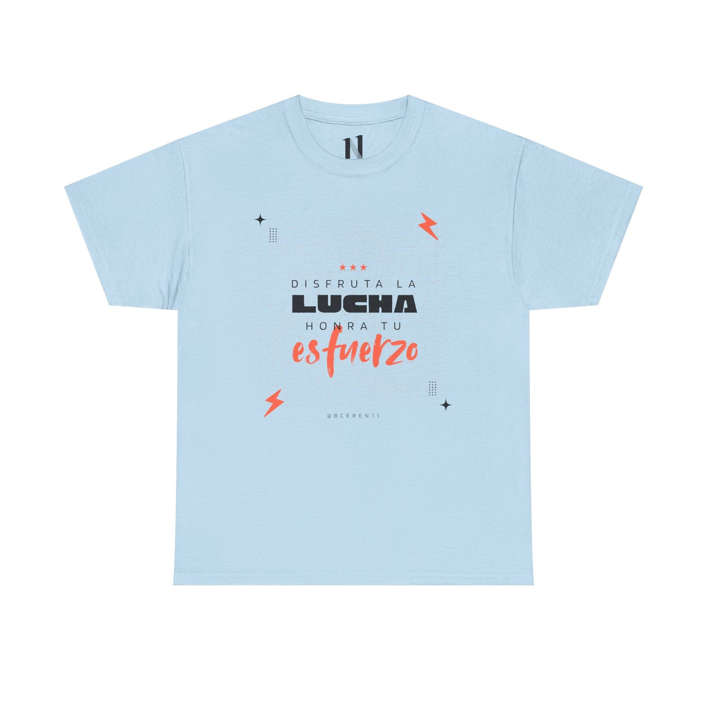 Disfruta la lucha - Motivational T-Shirt, Unisex Casual Wear, Gift for Fitness Enthusiasts