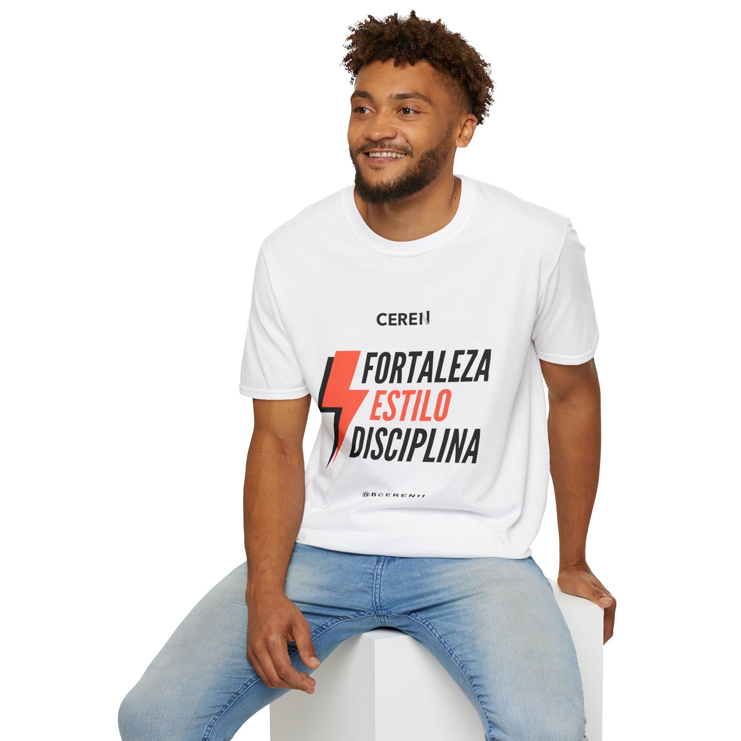 Fortaleza - T-Shirt - Unisex Softstyle Design, Motivation Shirt, Fitness Apparel