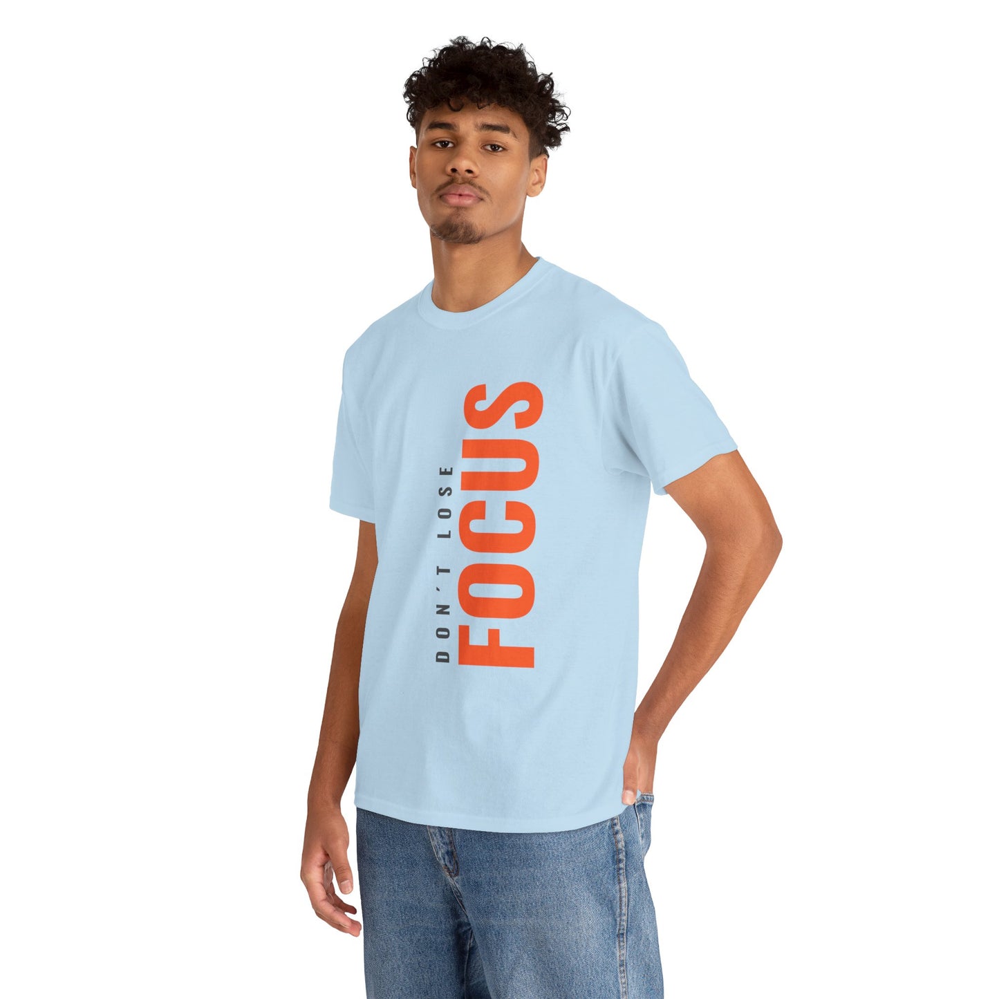 'Don't Lose Focus' Design - Motivational T-Shirt, Gift for Students, Fitness Enthusiasts, Mindfulness