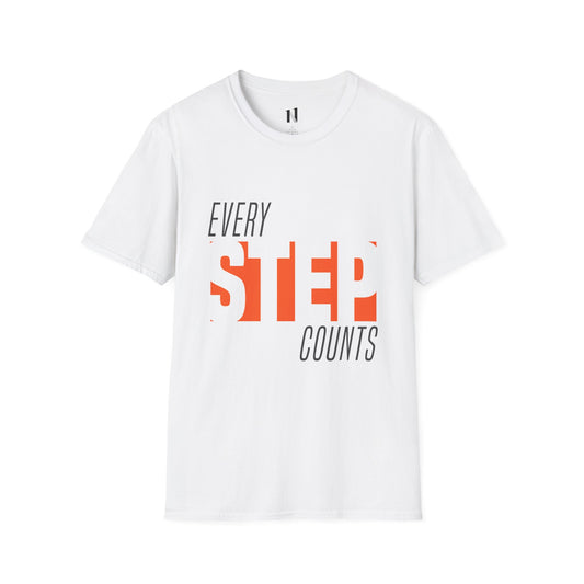 Every Step Counts, Motivational Gift, Fitness Gear, Unisex Apparel, Everyday Wear