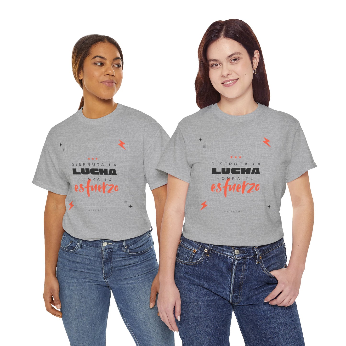 Disfruta la lucha - Motivational T-Shirt, Unisex Casual Wear, Gift for Fitness Enthusiasts