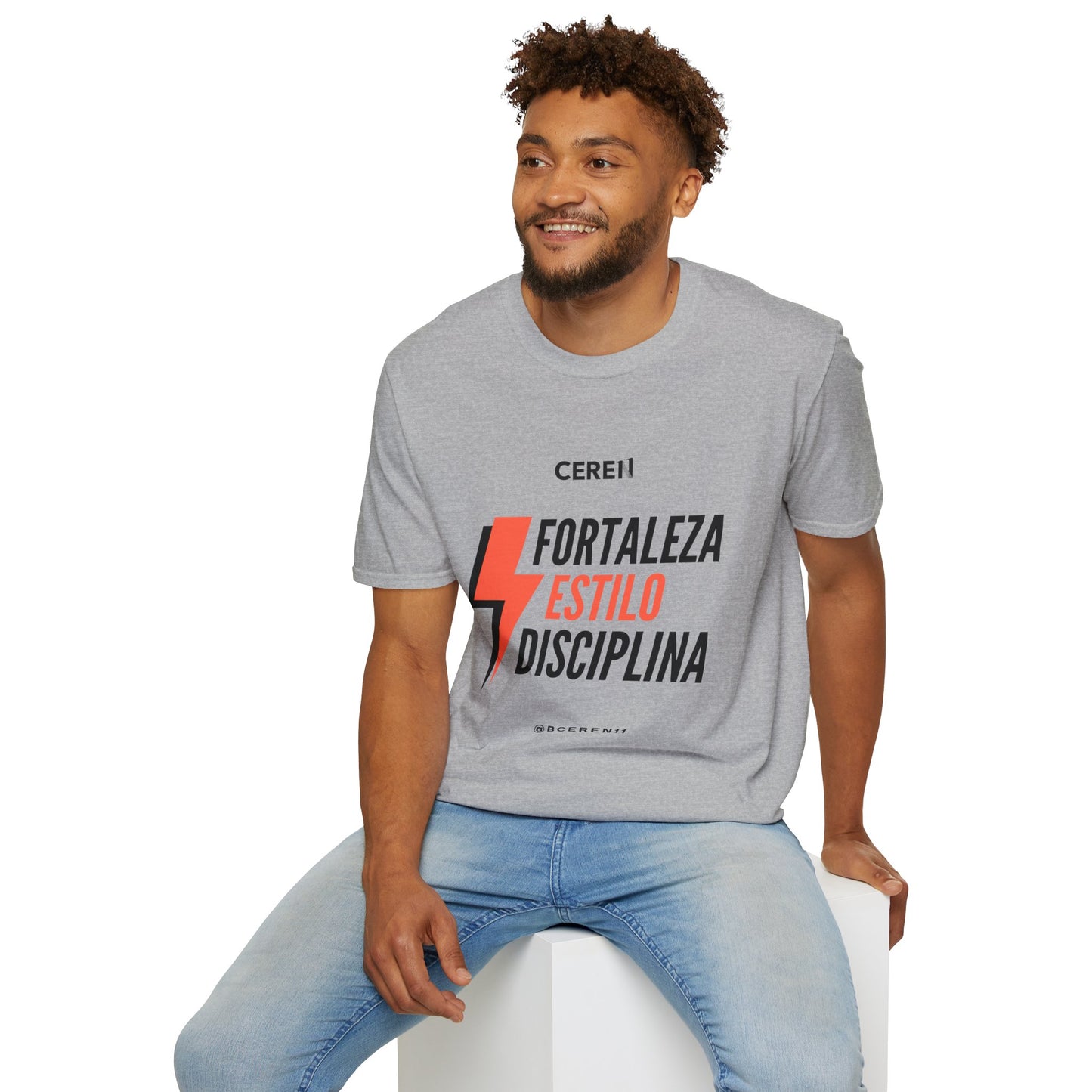 Fortaleza - T-Shirt - Unisex Softstyle Design, Motivation Shirt, Fitness Apparel