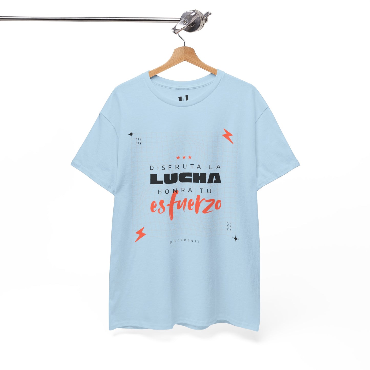 Disfruta la lucha - Motivational T-Shirt, Unisex Casual Wear, Gift for Fitness Enthusiasts