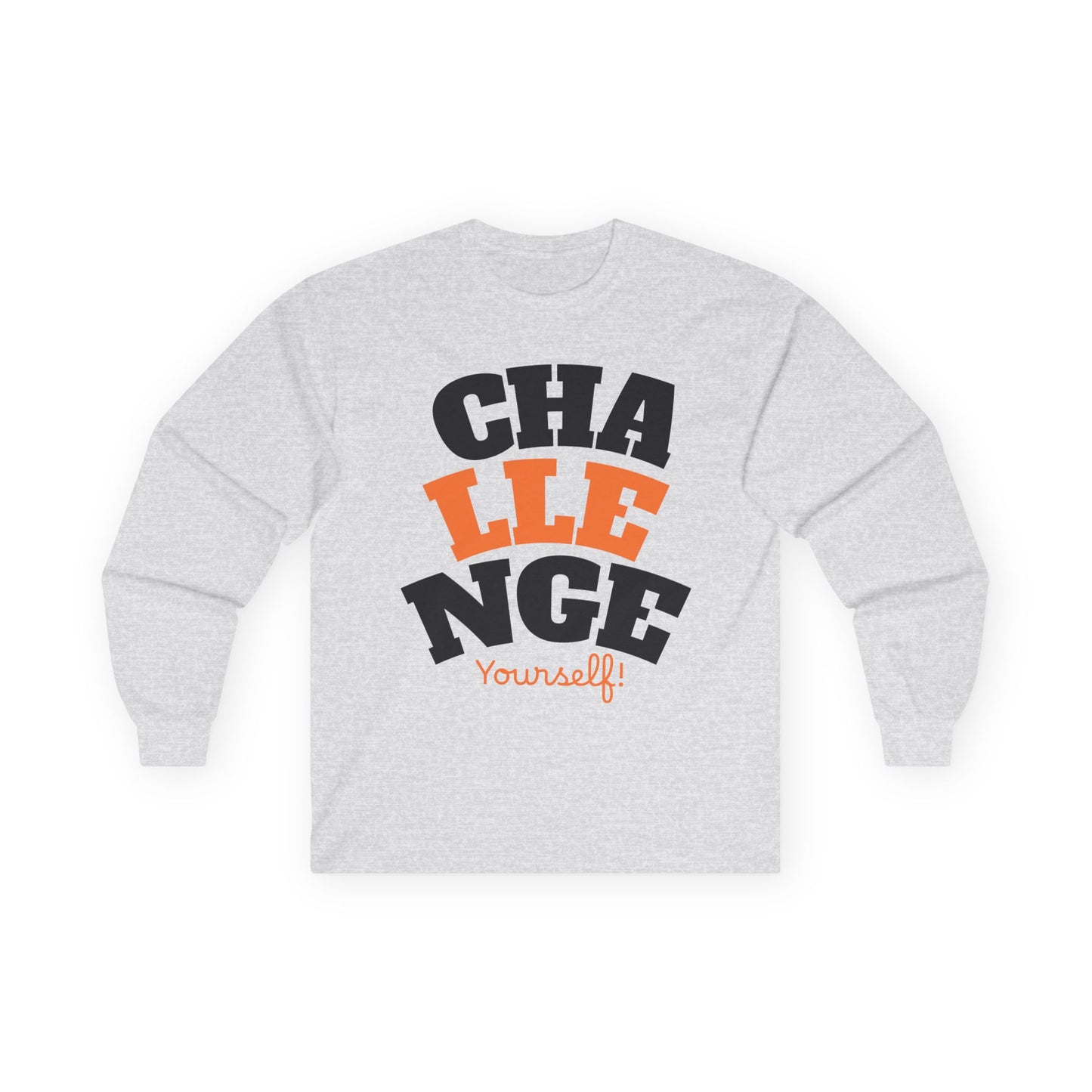 Change Yourself Tee - Unisex Ultra Cotton Long Sleeve Tee - Motivational Workout Shirt, Gift for Fitness Enthusiasts
