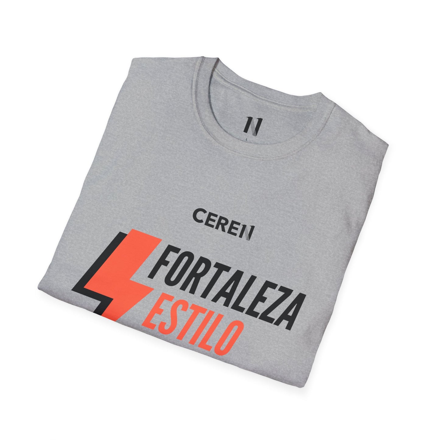 Fortaleza - T-Shirt - Unisex Softstyle Design, Motivation Shirt, Fitness Apparel