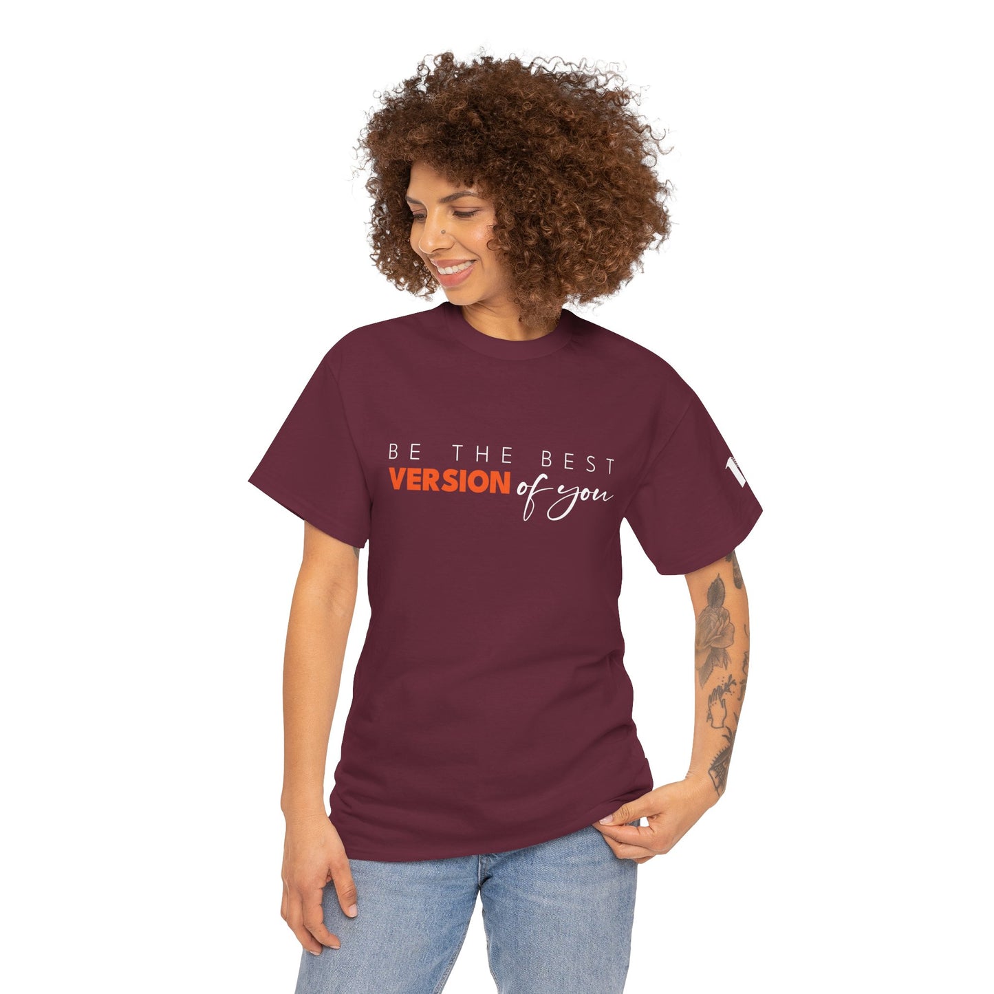 Best version of you - Motivational Shirt, Casual Top, Gift for Friends, Everyday Wear