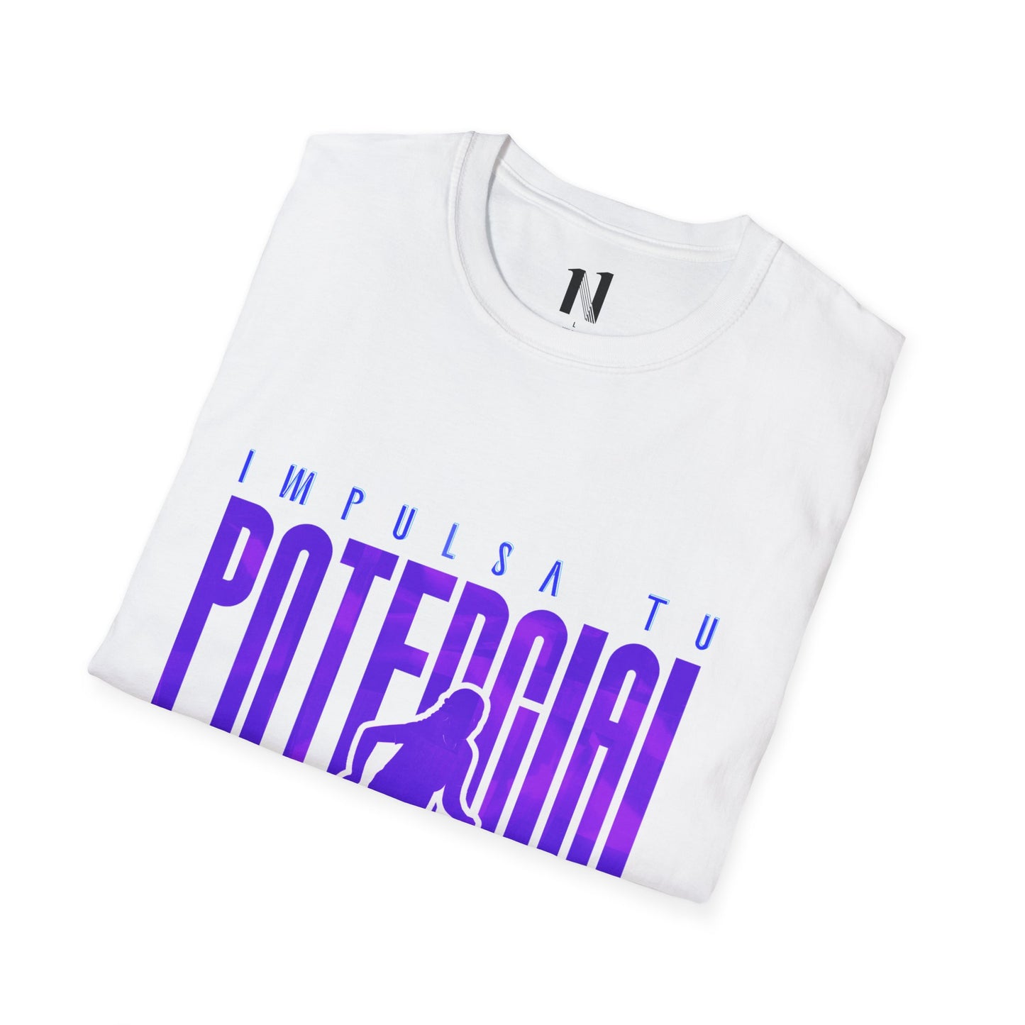 Impulsa tu potencial - T-Shirt, Unisex Softstyle Top, Motivational Tee