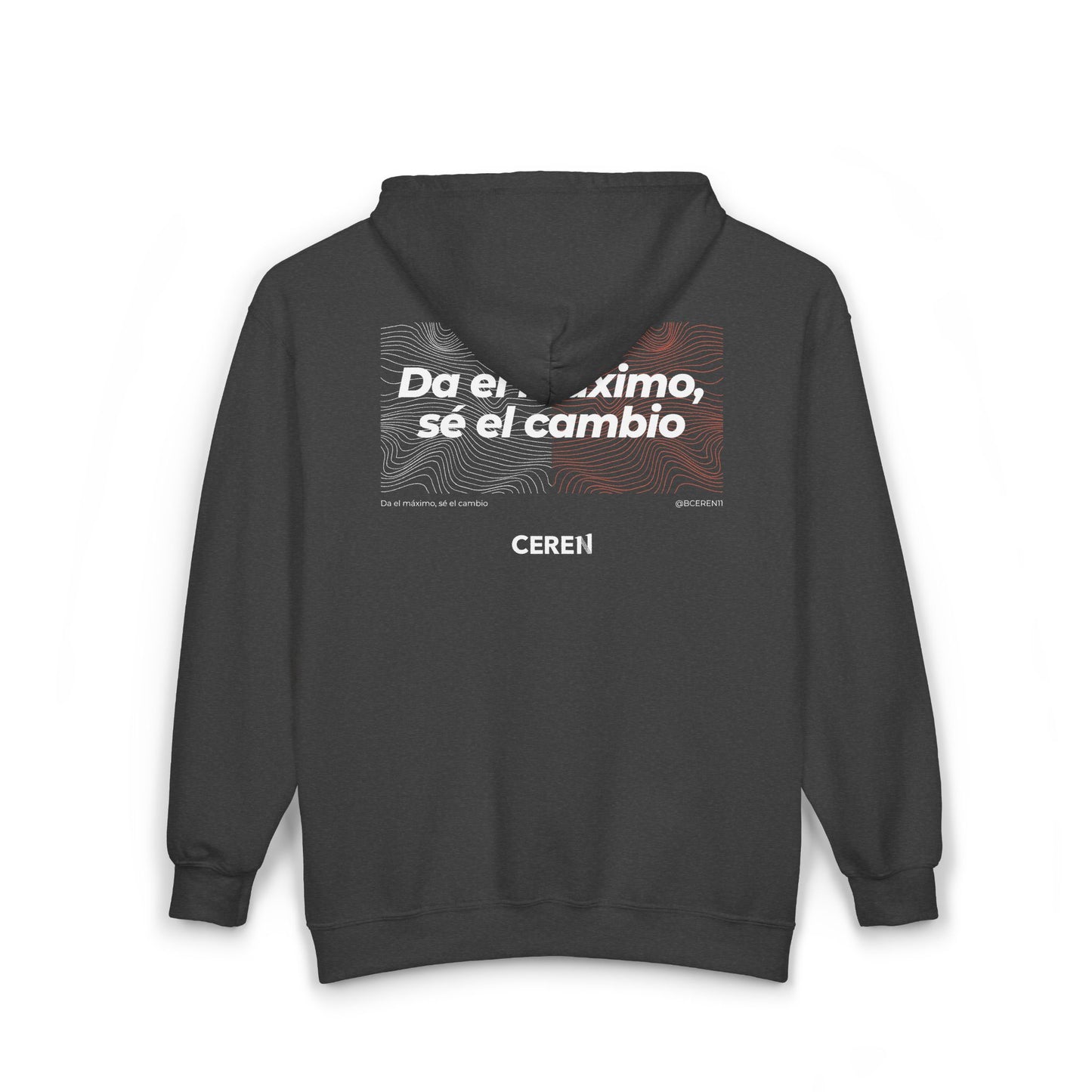 Da el máximo - Stylish Unisex Zip-Up Hoodie, Casual Wear, Perfect Gift for Friends