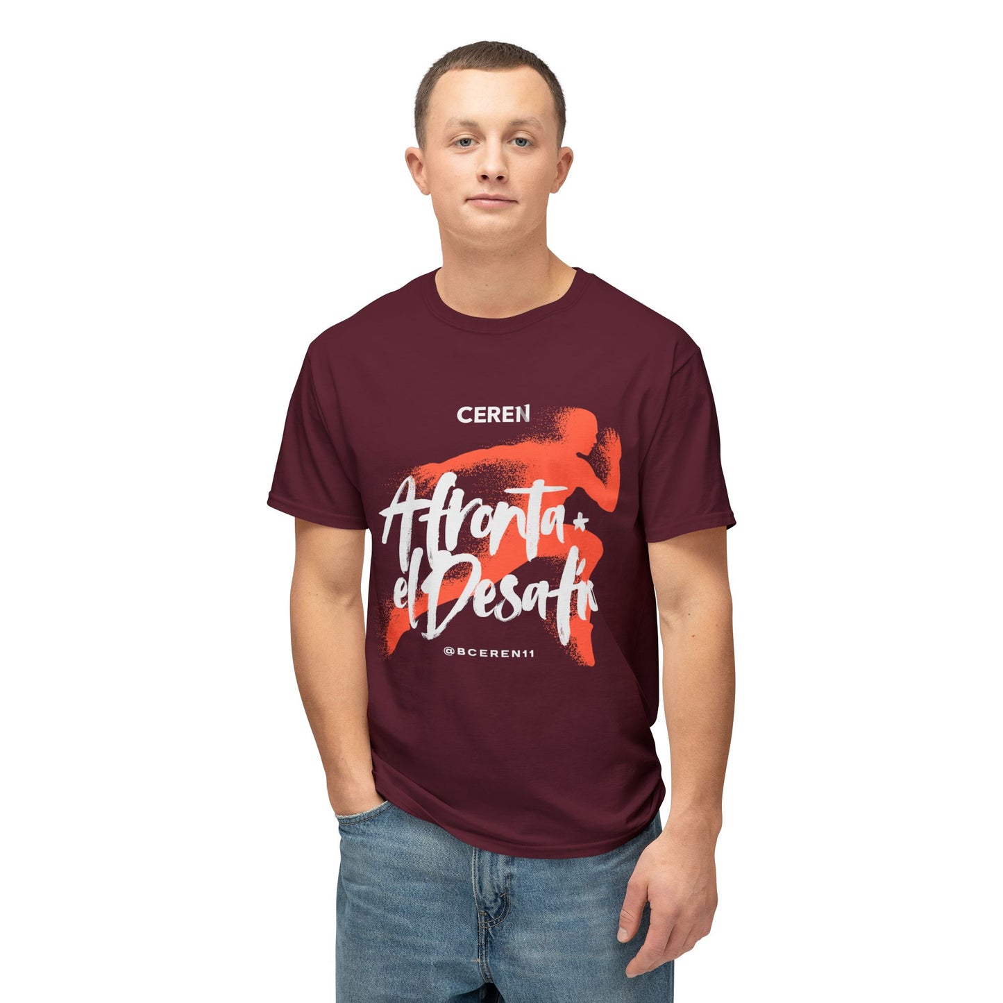 Afronta el desafío - CEREN11 - Unisex HD Cotton T-Shirt | Motivational Tee, Fitness Apparel, Gift for Athletes, Sportswear