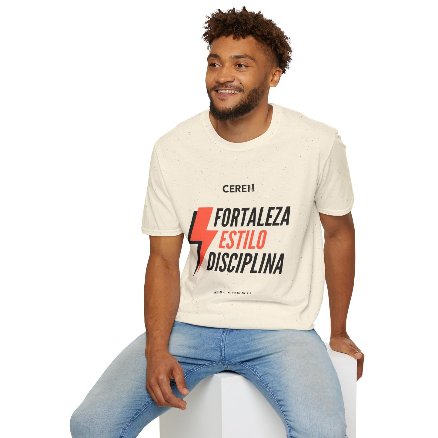 Fortaleza - T-Shirt - Unisex Softstyle Design, Motivation Shirt, Fitness Apparel