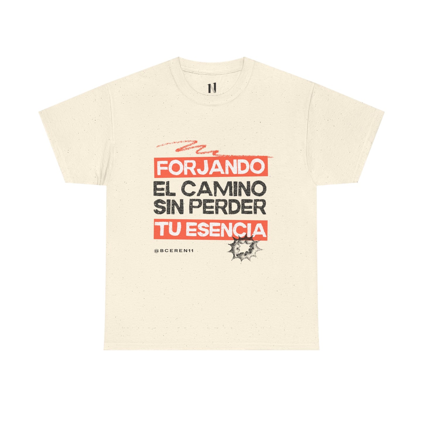Esencia - Motivational Sports Tee - Spanish Inspirational Design