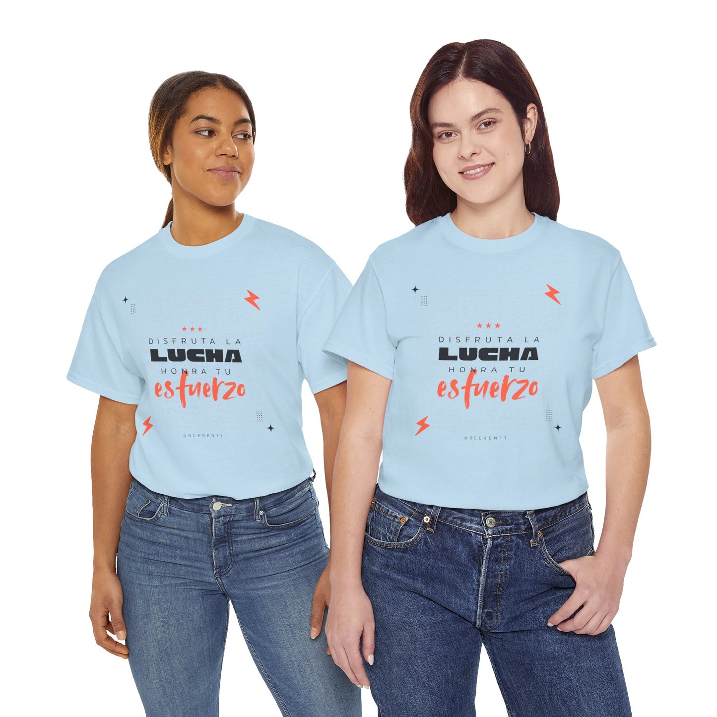 Disfruta la lucha - Motivational T-Shirt, Unisex Casual Wear, Gift for Fitness Enthusiasts