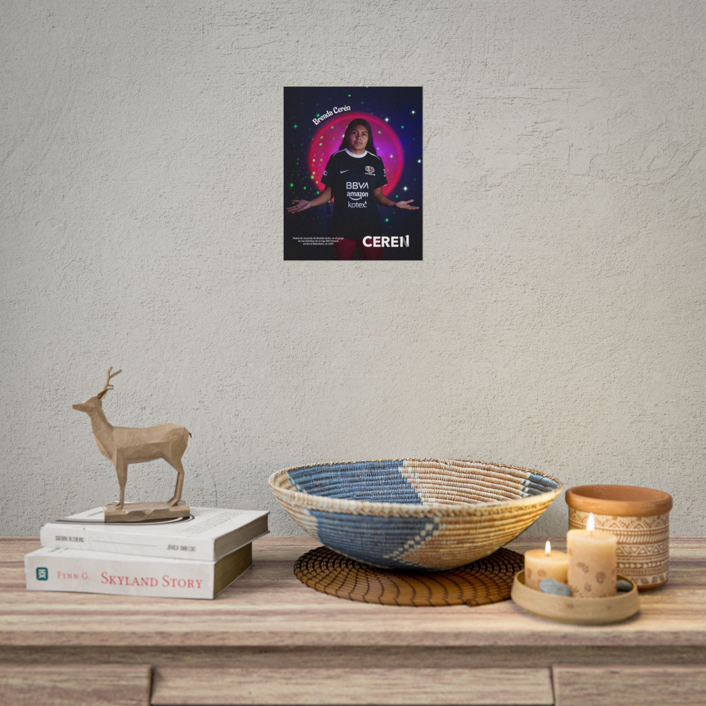 Estrellas MX - Personalized Rolled Posters for Fans, Team Spirit Wall Art